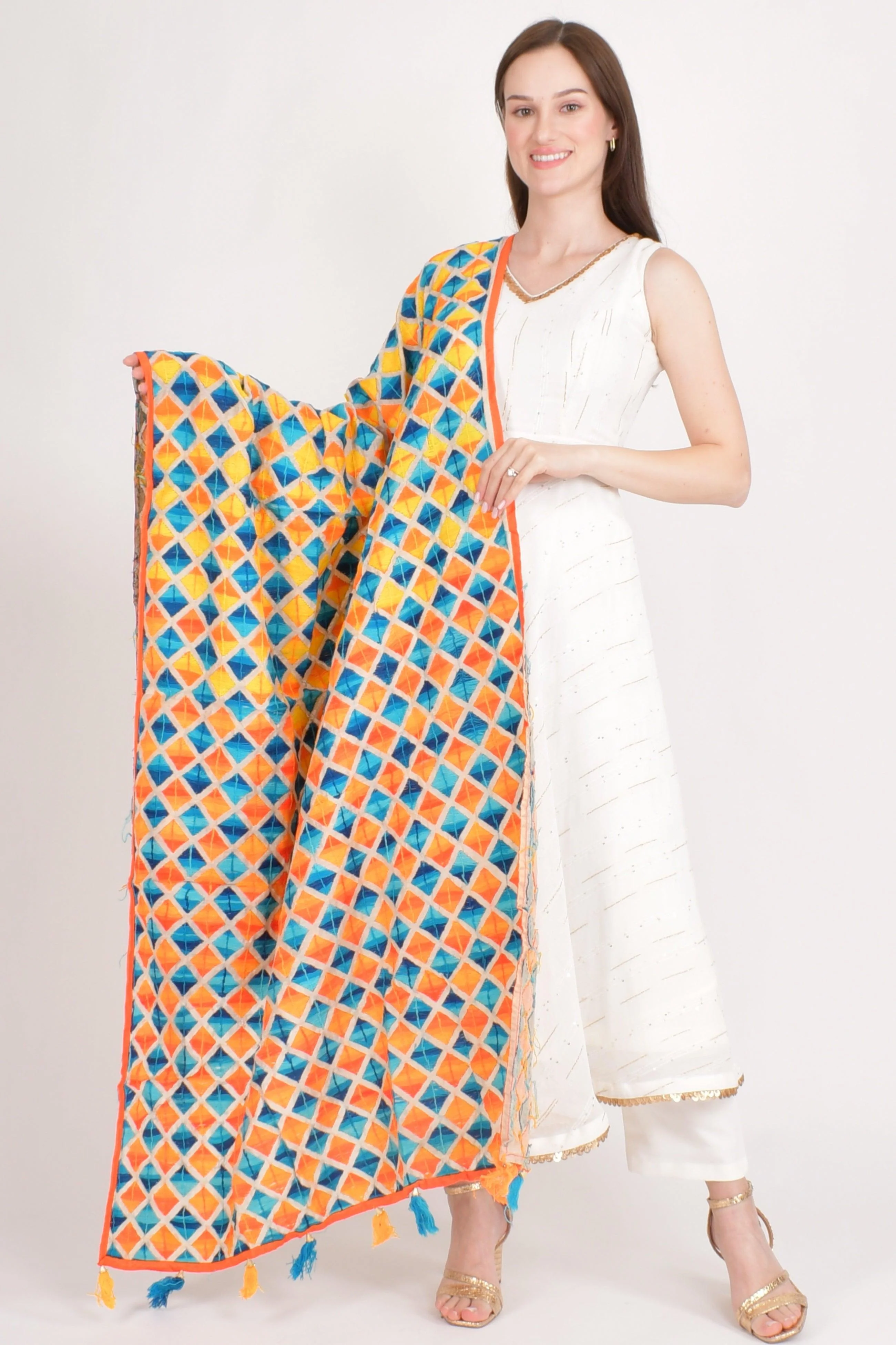Pari All-Over Embroidered Dupatta