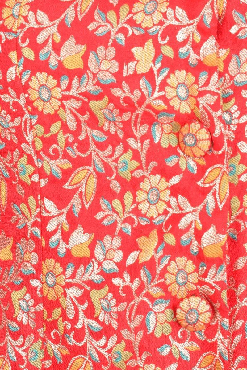 Red Silk Jacquard Blazer Dress - Image 3