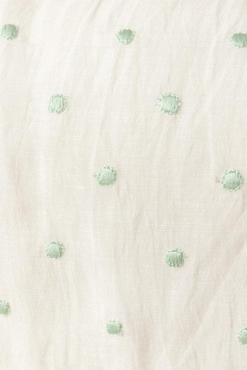 White Midi Dress with Embroidery - Image 6