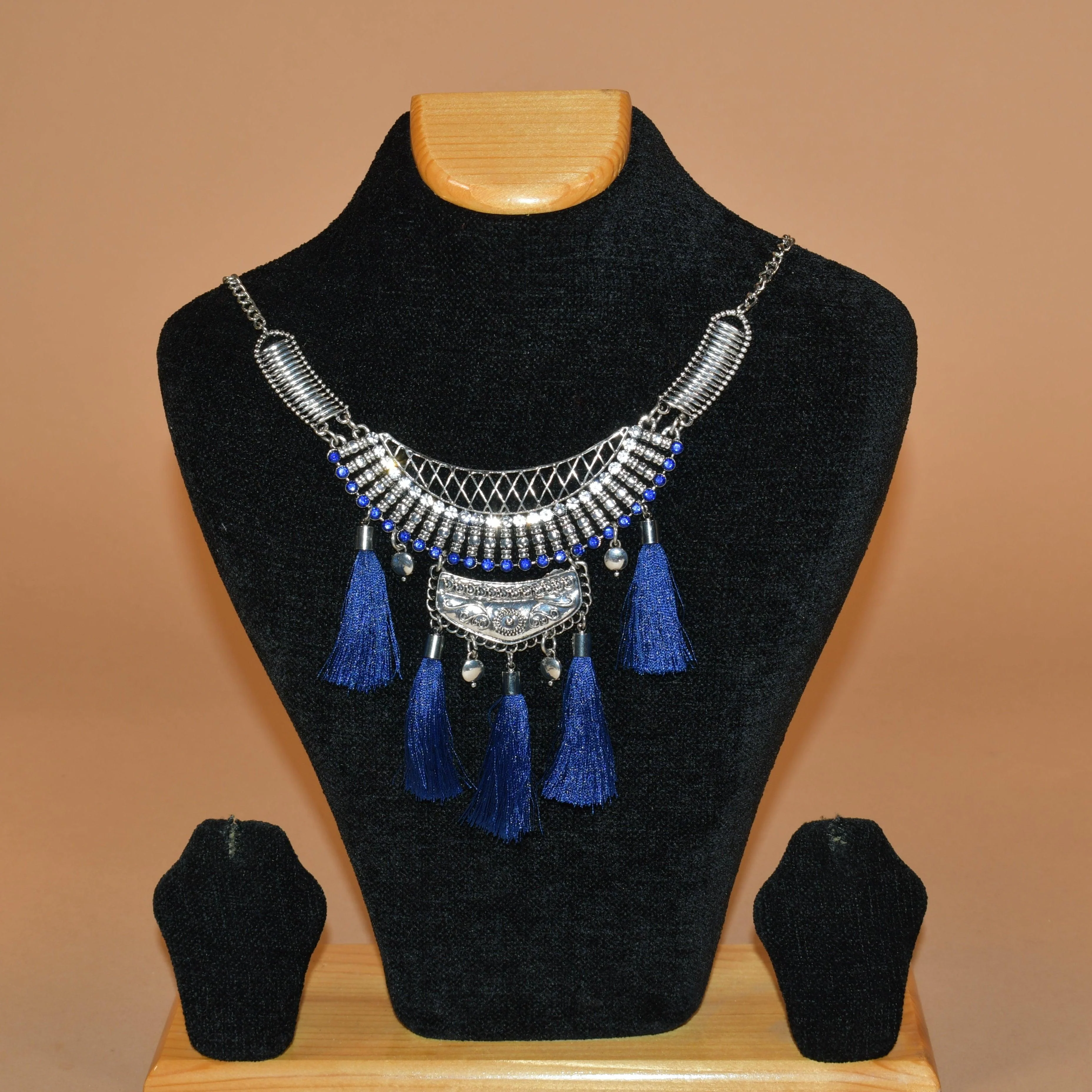 Multi Layered Necklace with Embellishments